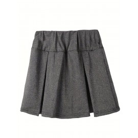 2pcs 2-in-1 Sports Short Skirts For Running Golf Tennis, Fashion Elastic Waist Active Skorts, Women's Activewear 2pcs 2-in-1 Sports Short Skirts For Running Golf Tennis, Fashion Elastic Waist Active Skorts, Women's Activewear