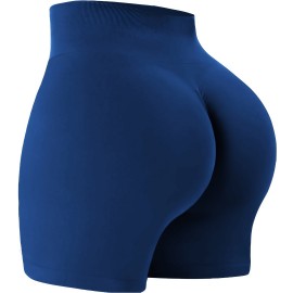 Solid Color Quick Drying Yoga Workout Shorts, High Stretch  Sports Running Shorts, Women's Activewear Solid Color Quick Drying Yoga Workout Shorts, High Stretch  Sports Running Shorts, Women's Activewear