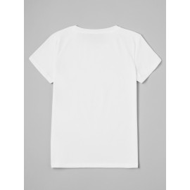 Nana Letter Print T-shirt, Casual Crew Neck Short Sleeve T-shirt, Women's Clothing Nana Letter Print T-shirt, Casual Crew Neck Short Sleeve T-shirt, Women's Clothing