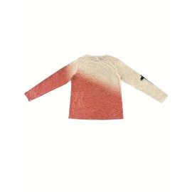 Letter & Heart Print T-shirt, Casual Long Sleeve Crew Neck T-shirt For Spring & Summer, Women's Clothing Letter & Heart Print T-shirt, Casual Long Sleeve Crew Neck T-shirt For Spring & Summer, Women's Clothing