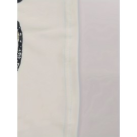 Cartoon Print Crew Neck T-shirt, Casual Short Sleeve Top For Spring & Summer, Women's Clothing Cartoon Print Crew Neck T-shirt, Casual Short Sleeve Top For Spring & Summer, Women's Clothing