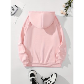 Cute Penguin Print Kangaroo Pocket Hoodie, Casual Long Sleeve Drawstring Hoodies Sweatshirt, Women's Clothing Cute Penguin Print Kangaroo Pocket Hoodie, Casual Long Sleeve Drawstring Hoodies Sweatshirt, Women's Clothing