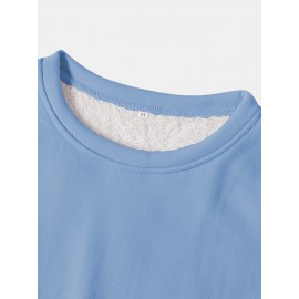 Women's Pullover Winter Warm Plush Lining Long Sleeve Sweatshirt, Slim Fit Warm Top,  Women's Clothing Women's Pullover Winter Warm Plush Lining Long Sleeve Sweatshirt, Slim Fit Warm Top,  Women's Clothing