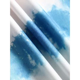 Tie Dye Criss Cross Dress, Casual Sleeveless Ruffle Dress, Women's Clothing Tie Dye Criss Cross Dress, Casual Sleeveless Ruffle Dress, Women's Clothing