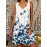 Summer Sleeveless Dress, Random Print Casual Dress, Women's Clothing