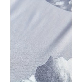 Random Floral Print Spaghetti Dress, Sexy Sleeveless Plunging Maxi Dress, Women's Clothing Random Floral Print Spaghetti Dress, Sexy Sleeveless Plunging Maxi Dress, Women's Clothing